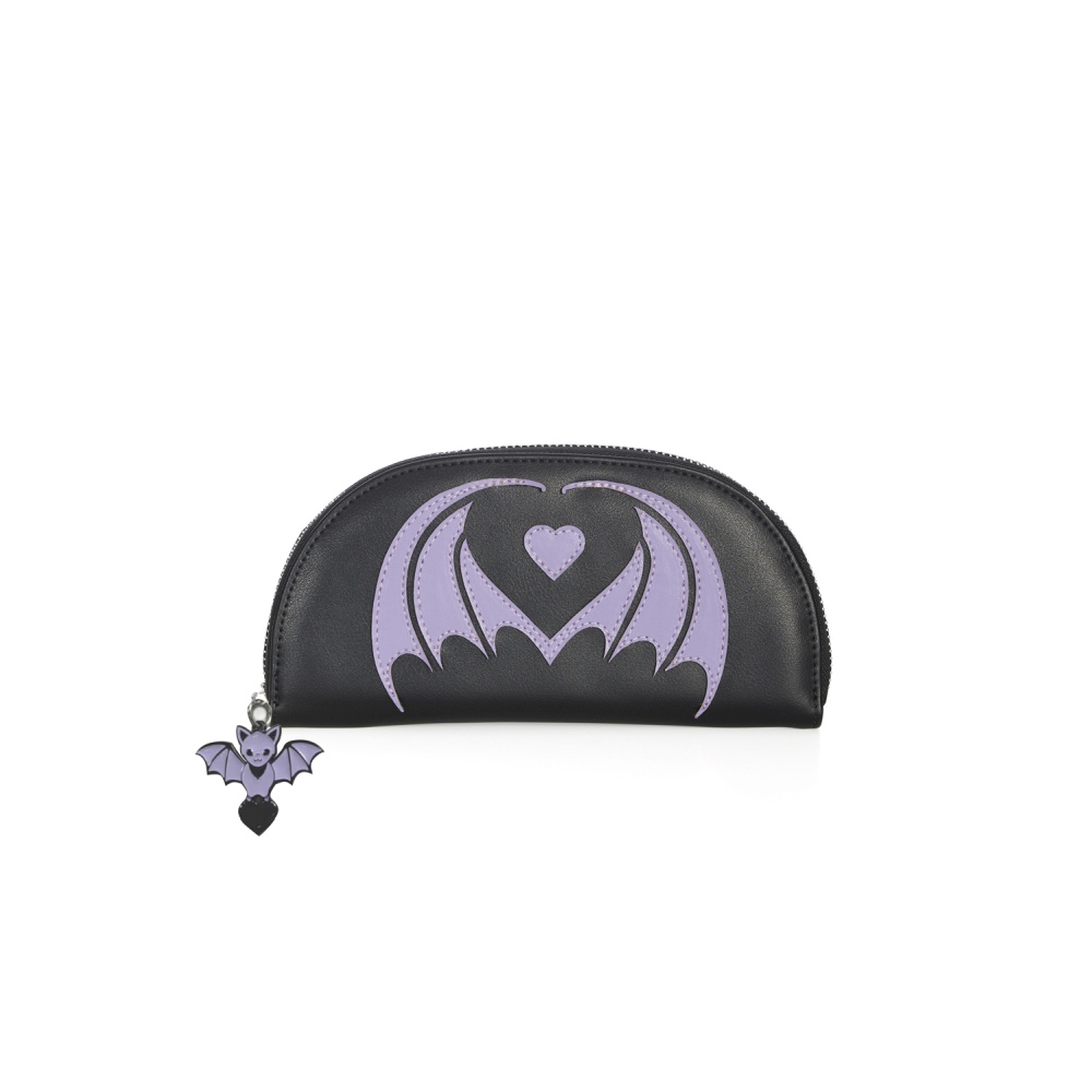 Banned - Cosmo Bat Ladies wallet - Lilac